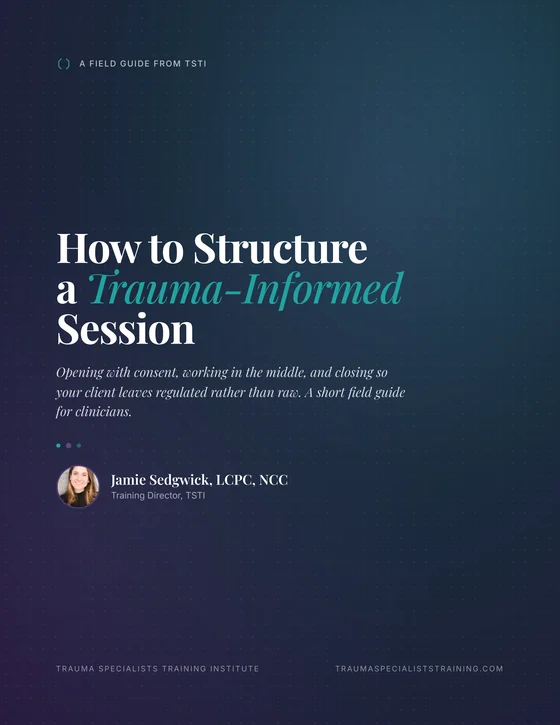 Cover of the Session Structure Field Guide